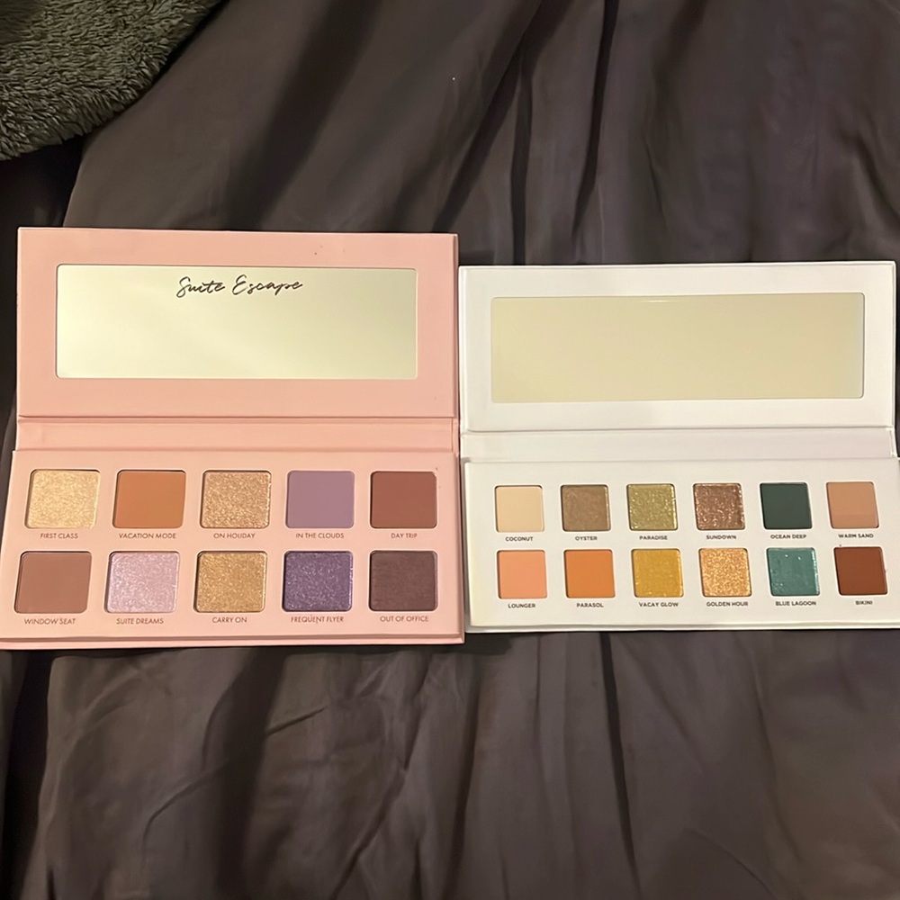 Iconic beachside babe & wander suite escape eyeshadow palette